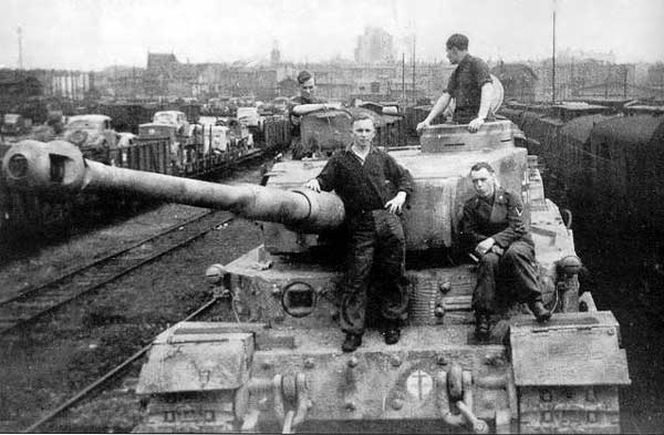 History of the Only VK 45.01 P  or Tiger P Saw in Combat