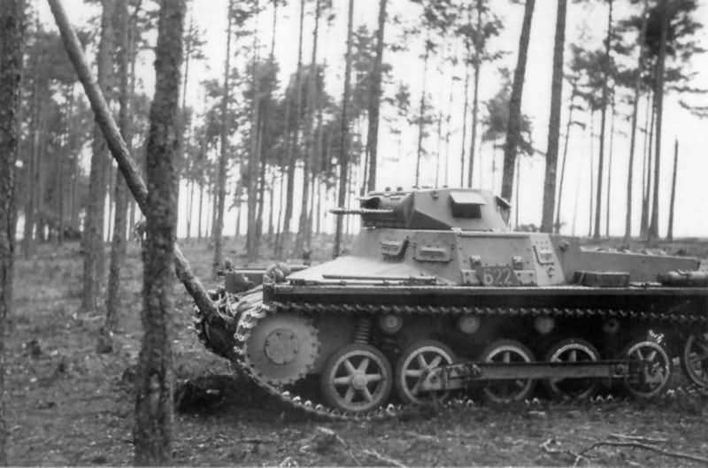 Panzer I tank advancing through a forest in Poland 1939, What Was the Reason for World War 2<a href="https://www.worldwarphotos.info/wp-content/gallery/germany/tanks/panzer-i/Panzer_I_Poland_1939_622.jpg" rel="nofollow"> Source</a>